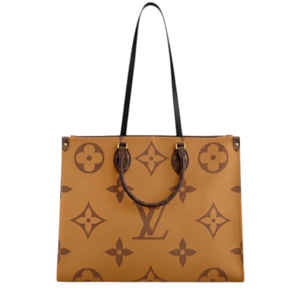 Like New!!! NWT! Louis Vuitton OnTheGo LV Reverse Canvas GIANT Monogram GM